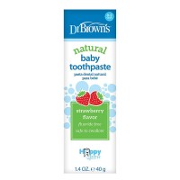 Dr. Brown’s Natural Baby Toothpaste, Fluoride-Free, Strawberry