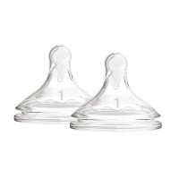 Dr.Brown's Wide Neck Silicone nipples Optiоns+, 2pcs Dr.Brown's Wide Neck Silicone nipples Optiоns+, 2pcs