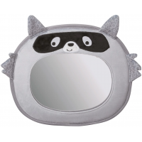 FreeON Plush Rear view mirror Racoon