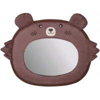 FreeON Plush Rear view mirror Brown