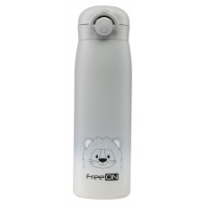 FreeON Stainless steel insulated bottle 480 ml Lion