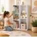 Ginger Home Children's Wooden Bookshelf with 5 Compartments