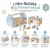 Ginger Home Дървена кутия с инструменти, Синя