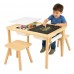 Ginger Home 5-in-1 Activity Table Set with Storage Bins and 2 Chairs