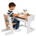 Ginger Home Children's Desk with Drawer and Chair Set