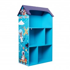 Ginger Home Children's House Bookcase with Roof Universe