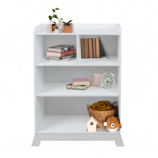 Ginger Home Children's 4-Shelf Bookcase White