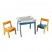 Ginger Home Children's wooden set Table with 2 Chair and storage compartment Ghosts