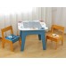 Ginger Home Children's wooden set Table with 2 Chair and storage compartment Ghosts