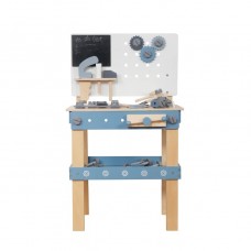 Ginger Home Дървена работилница с инструменти, Синя