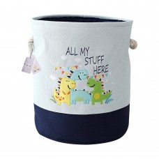 Ginger Home Кош за съхранение на играчки и дрехи Динозаври