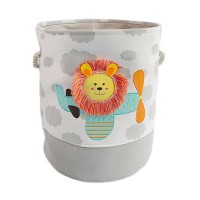 Ginger Home Кош за съхранение на играчки и дрехи Лъвчета