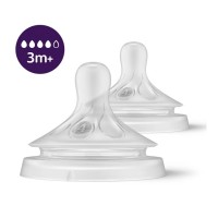 Philips Avent Natural Response Nipple 3m+, Flow 4