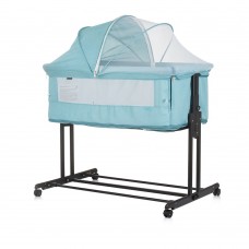 Chipolino Co-sleeping Baby Crib with drop side Zen Green
