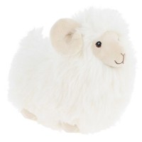 Keel Toys Екологична плюшена играчка бял Овен, 18 см