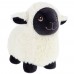 Keel Toys Екологична плюшена играчка стояща Овчица бяло и черно, 25 см