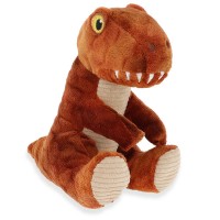Keel Toys Keeleco Soft Toy Dinosaurs 12cm, Brown Keel Toys Keeleco Soft Toy Dinosaurs 12cm, Brown
