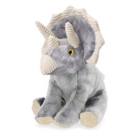 Keel Toys Keeleco Soft Toy Dinosaurs 12cm, Grey Keel Toys Keeleco Soft Toy Dinosaurs 12cm, Grey