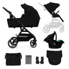 KinderKraft 3 in 1 Yoxi Pure Black