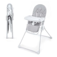 KinderKraft High chair Binci Light Grey