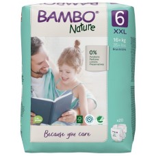 Bambo Nature Eco nappies XXL 16+, size 6