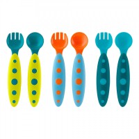 Boon Modware Toddler Utensils Fork and Spoon Set