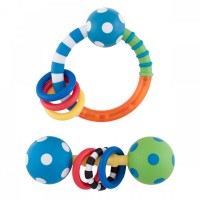 Sassy Ring & Polka Dot Rattle Combo Pack, Boy Sassy Ring & Polka Dot Rattle Combo Pack, Boy