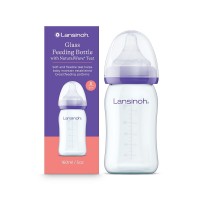 Lansinoh Стъклено шише със силиконов биберон Natural Wave 160 мл. Lansinoh Стъклено шише със силиконов биберон Natural Wave 160 мл.