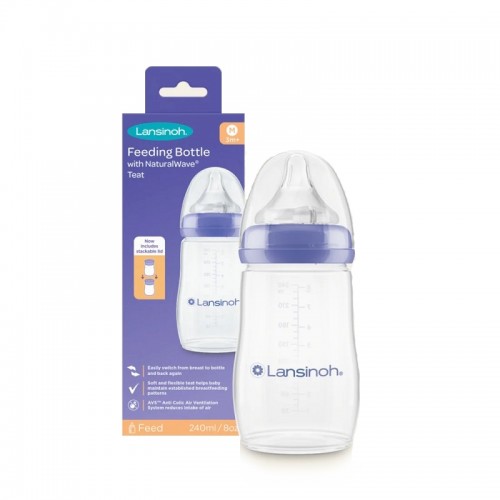 Baby Bottles and cups Lansinoh Baby Feeding Bottle with