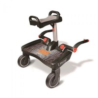 Lascal Buggy Board Maxi with Saddle Black-Grey Lascal Buggy Board Maxi with Saddle Black-Grey