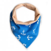 Лигавник шалче Бандана Pirate blue