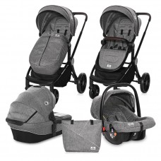 Lorelli Baby stroller Ramona 3 in 1, grey