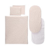 Lorelli Комплект за детска количка с протектор екрю