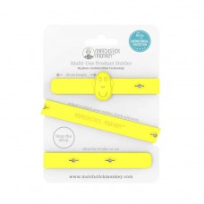 Matchstick Monkey Силиконов Мултифункционален държач Жълт