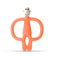Matchstick Monkey Чесалка с апликатор Monkey Teether оранжева