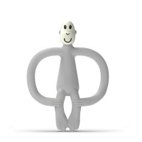 Matchstick Monkey Monkey Teether Grey