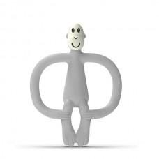 Matchstick Monkey Чесалка с апликатор Monkey Teether сива