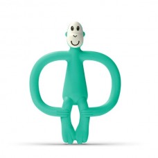Matchstick Monkey Чесалка с апликатор Monkey Teether зелена