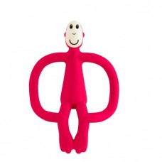 Matchstick Monkey Чесалка с апликатор Original Monkey Teething Toy Червена