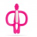 Matchstick Monkey Original Monkey Teething Toy Pink