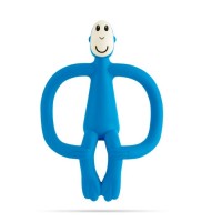 Matchstick Monkey Чесалка с апликатор Original Monkey Teething Toy Синя