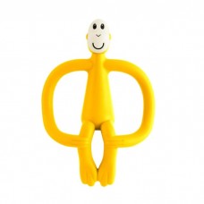 Matchstick Monkey Чесалка с апликатор Original Monkey Teething Toy Жълта