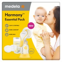 Medela Harmony Flex Breast Pump - Breastfeeding Essentials Pack Medela Harmony Flex Breast Pump - Breastfeeding Essentials Pack
