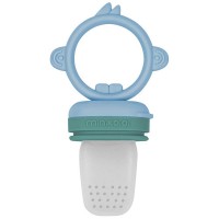 Minikoioi Силиконова залъгалка Pulps  за плодове и зеленчуци Blue - Green