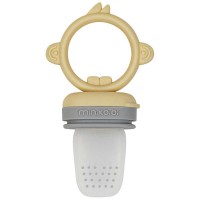Minikoioi Silicone Pulps Fruit Feeder Yellow-Grey