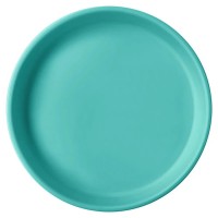 Minikoioi Силиконова чиния Basics-Plate Aqua Green