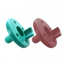 Minikoioi Basics-Soother Set Aqua Green - Velvet Rose