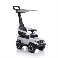 Moni Кола за бутане с дръжка Police 219 Бяла