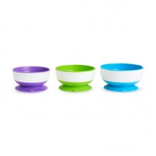 Munchkin 3 pack Stay-put Suction Bowls