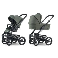 Mutsy Бебешка количка Nio Sea Green 2 в 1 с черна дръжка